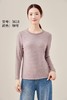 FF竹纤维女士时尚圆领条纹打底衫3618 商品缩略图0