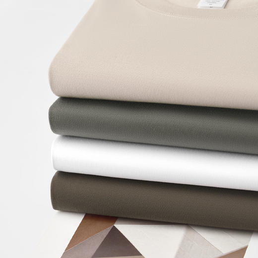 【59元拍2件】【230克重磅纯棉】秋季男女同款纯棉休闲宽松长袖T恤 商品图9