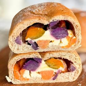 【五谷丰登欧包】| 元和优选 选用全麦面粉红薯紫薯南瓜板栗