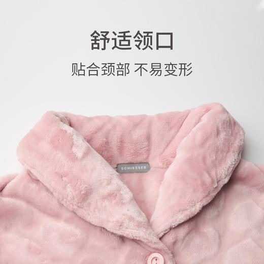 【法兰绒】SCHIESSER德国舒雅女士冬季必备剪花法兰绒厚款家居套装320g 31/26933H 尺码S-XXL 商品图5