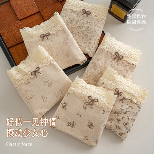 【软软软～棉】DANMO旦茉童话梦境田园ins风内裤 云感亲肤 商品图7