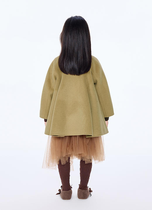 jnby  25年冬款  中长款呢大衣  1P0812040 商品图8