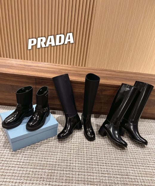 普拉达 骑士机车 长/短靴（DBG） 商品图1