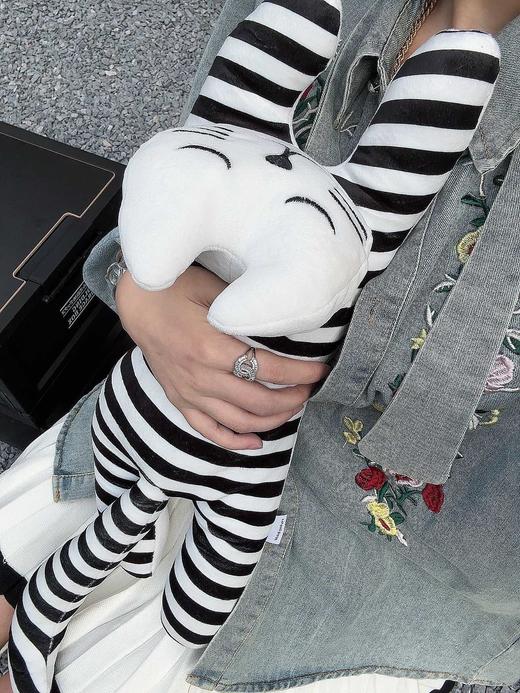 纯原出口亚马逊原单条纹小懒猫 商品图6