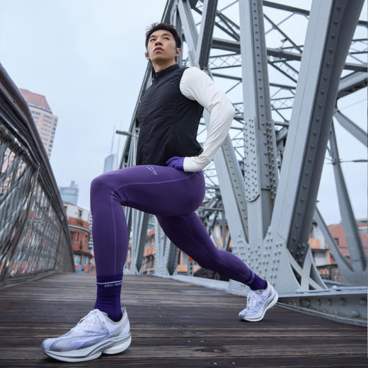 多威长裤新款男速干柔软后口袋弹力紧身裤3852194 商品图0