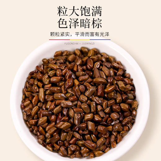 【福东海】 决明子茶500g /瓶 商品图4