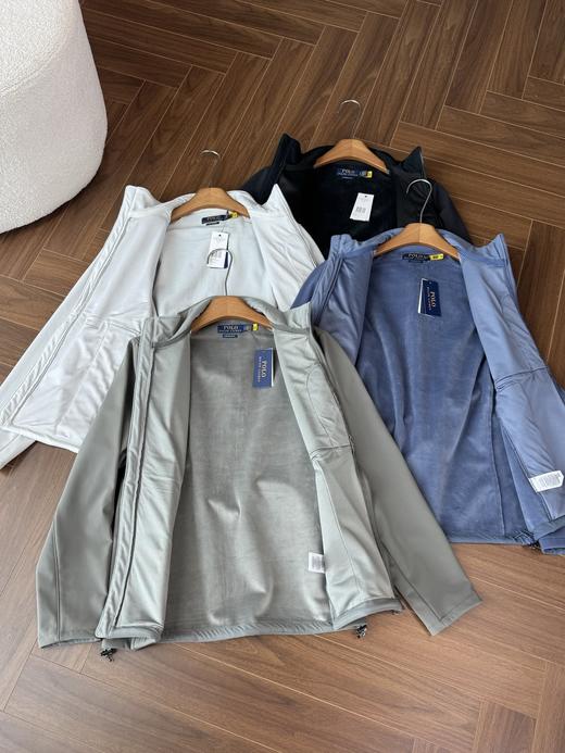 拉夫劳伦 26新品小马标刺绣立领运动休闲拉链加绒夹克外套 商品图5