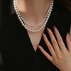 MointPhoice ｜双层珍珠项链 施家小灯泡 光泽细腻 双层叠戴大气优雅 商品缩略图1