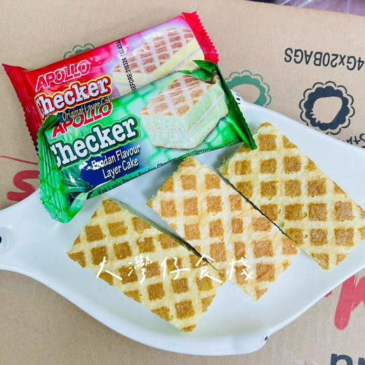 阿波罗双层夹心蛋糕斑斓味432g 商品图1