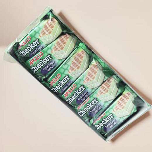 阿波罗双层夹心蛋糕斑斓味432g 商品图0