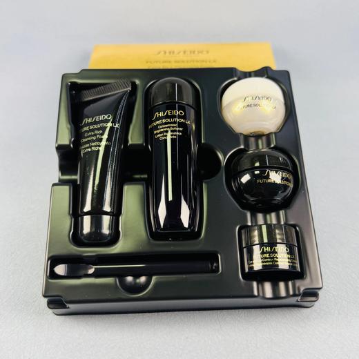 资生堂时光琉璃御藏洗面水乳日霜晚霜眼霜小样套装 商品图2