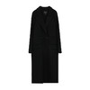 NEELLY纳俪商场同款冬新款绵羊毛长款气质简约大衣女随性慵懒外套N25114N04602 商品缩略图3