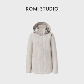 ROMI STUDIO“御寒锁温”90白鹅绒防风雨轻量羽绒外套RWCWW86279