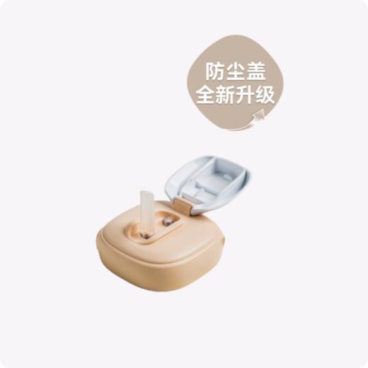 【防尘盖升级版】Hegen海格恩 萌牙吸管杯盖（含吸管） 商品图0