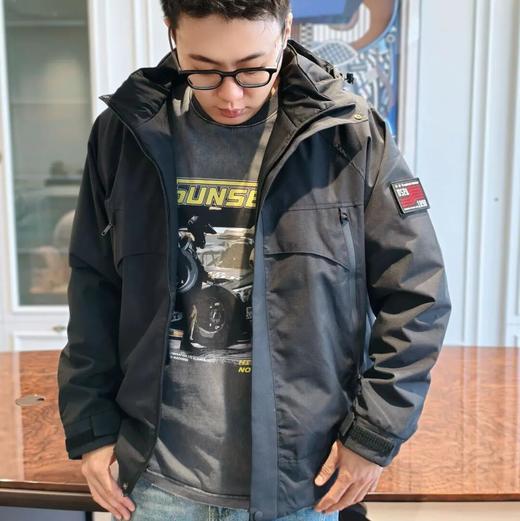 【升级款！新增羊毛成分】U.S.POLO ASSN羊毛石墨烯冲锋夹克，石墨烯黑科技+羊毛双层锁温，内胆跟羽绒服一样暖【3-5天发货】 商品图11