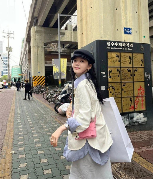 章若楠周也私服同款CA4*A日系报童帽帽子 商品图14