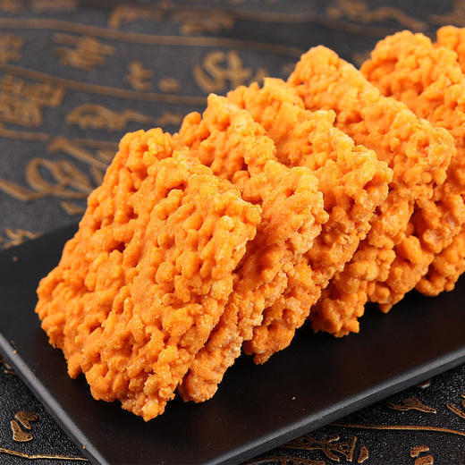 敲好吃！【蟹味鲜香！香酥劲脆】色泽金黄，口感丰富，蟹黄咸蛋黄锅巴网红小包糯米锅巴休闲零食香蟹锅巴整箱散装装手工。ja 商品图3