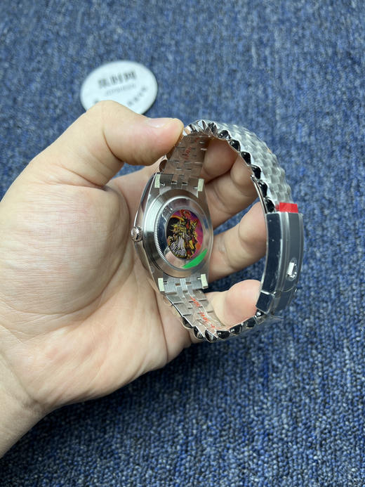 劳力士 分C日志型41mm 水泥灰 3235机 五珠链 904L钢 男士腕表 商品图5