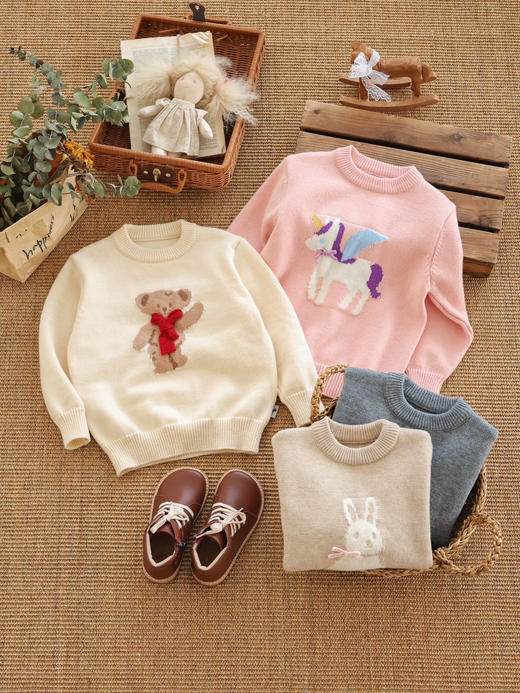 预售7个工作日|蓝狗·芬兰小镇软糯毛衣 商品图6