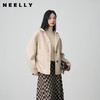 NEELLY纳俪商场同款冬新款连帽羊毛短款双面呢大衣女气质减龄外套N25104N05512 商品缩略图0