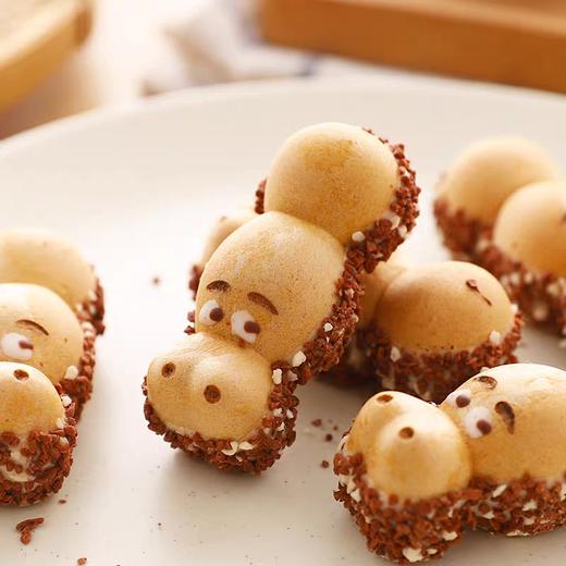 健达开心河马牛奶可可酱注心威化饼干 商品图2