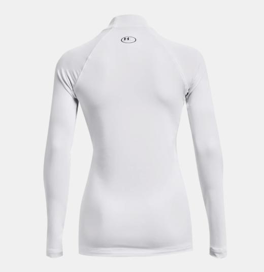 【Coldgear冬训紧身衣】安德玛女子UA Authentics高领运动上衣1368702-100 商品图4