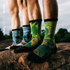 奥尼捷美利奴长筒羊毛袜户外登山徒步跑步袜加厚减震越野运动袜男女运动袜E4847 商品缩略图4