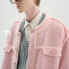启世录TIWILLTANG“ 昼梦描边”桂花针撞色小香风夹克 商品缩略图1