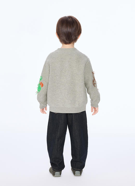 jnby  25年冬款  长袖套头毛衫  1P0310220 商品图9