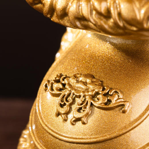 朱炳仁铜 狮来运转 商品图4