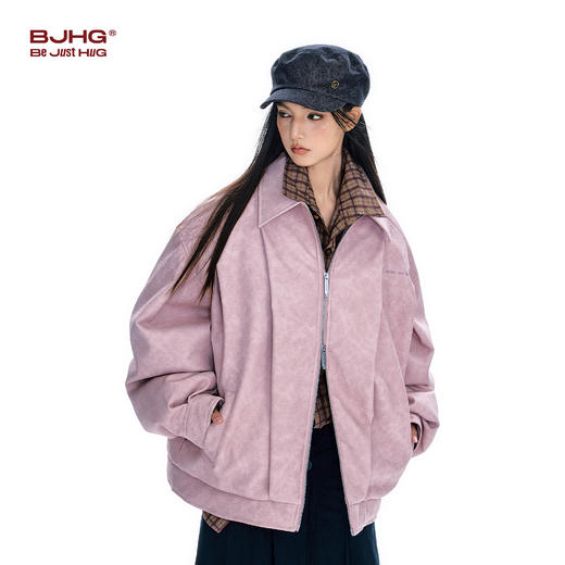 BJHG不计后果仿鳄鱼皮棉服男款冬季新款加厚外套棉袄防寒服冬装女 商品图2