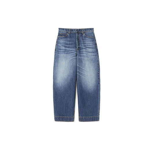 N.HOOLYWOOD WIDE TAPARED DENIM 13oz宽松廓形水洗牛仔裤 商品图3