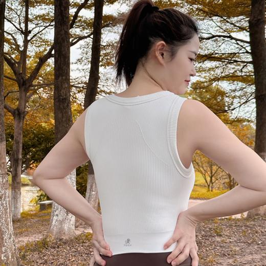 壁虎瑜伽【2510SY431】无缝外穿一体杯背心【5天发货】（一体式胸垫） 商品图2