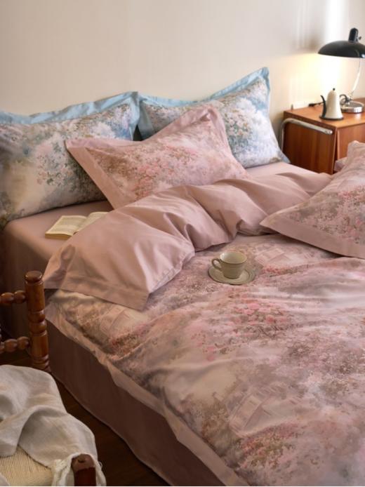 🔥出口定制款！【玛万生活 100 S玫瑰庄园梦瑶四件套系列】💥一眼心动的宝藏床品！ 救命！被这套床品美到失语！！💫 玛王生活 100 支玫瑰庄园梦瑶系列也太懂浪漫了吧～ 商品图1