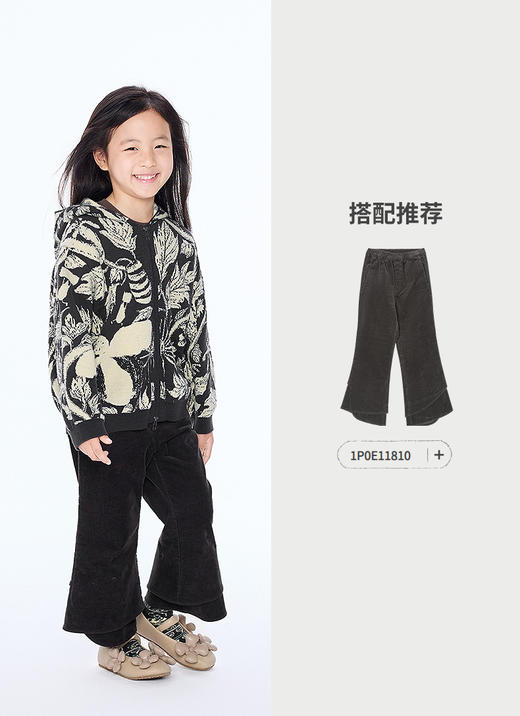 jnby  25年冬款  中长款开襟毛衫  1P0311970 商品图7