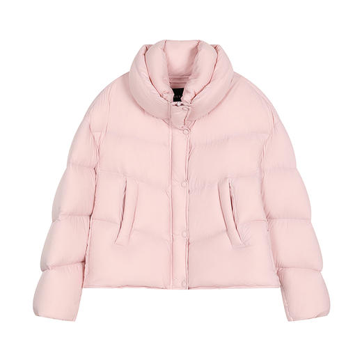 NEELLY纳俪商场同款冬新款云朵龟背简约短款羽绒服女舒适宽松外套N25103L01070 商品图3