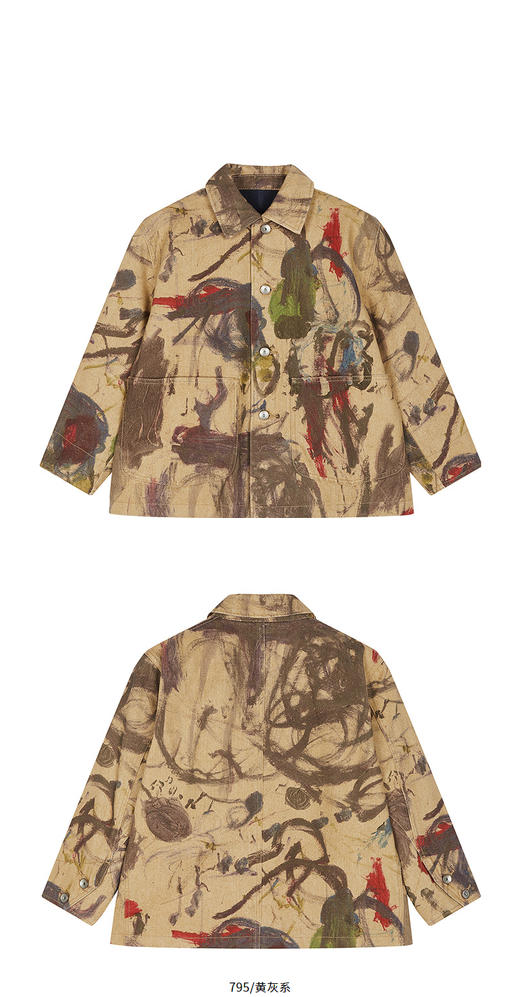 jnby  25年冬款  牛仔夹克  1P0613600 商品图4