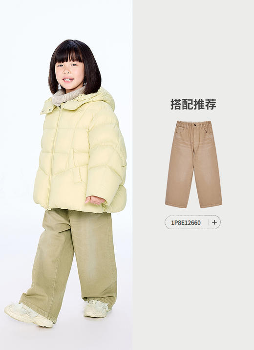 jnby  25年冬款  中长款羽绒服  1P0C11340 商品图7