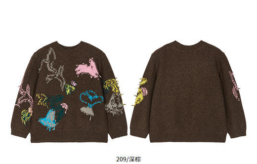 jnby  25年冬款  长袖套头毛衫  1P0310220 商品图11