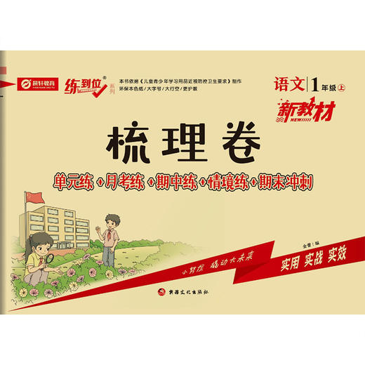2025秋 新教材梳理卷小学语文数学英语一二三四五六年级上下册单元月考期中期末检测试卷全套 商品图3