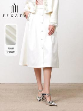 3楼FEXATA服饰(新百)     法式优雅A字半身裙