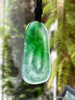 高冰种艳绿观音牌挂坠【5280110】具体价格微信咨询 商品缩略图2