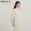 NEELLY纳俪商场同款冬新款高级感立领双面羊毛大衣女长款毛呢外套N25114N04606 商品缩略图0