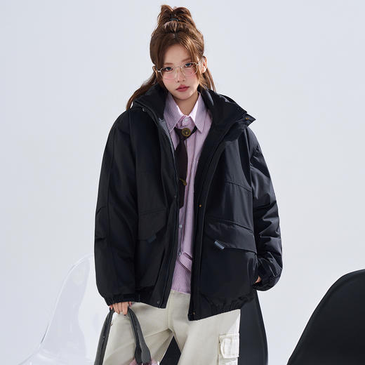 金标PRIMALOFT棉男女同款户外外套【D82-2533】 商品图2