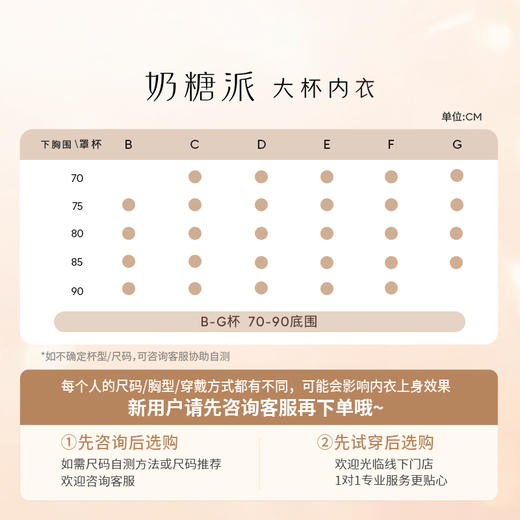 [日落香槟]大胸显小全罩杯聚拢承托防下垂内衣 商品图4