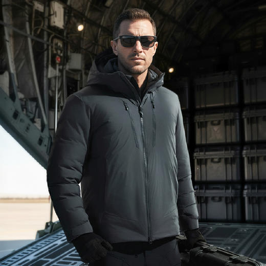 【龙牙上新】二代龙牙隐冬战术连帽羽绒服 商品图4