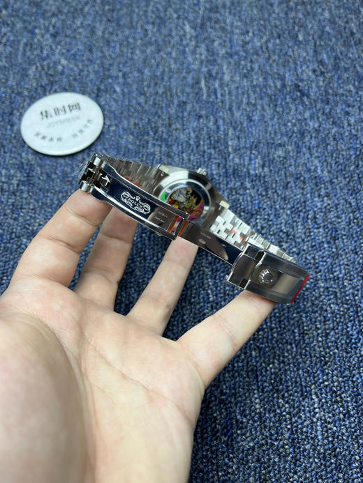 劳力士 分C日志型41mm 水泥灰 3235机 五珠链 904L钢 男士腕表 商品图7