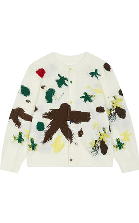 jnby  25年冬款  短款开襟毛衫  1P0313580