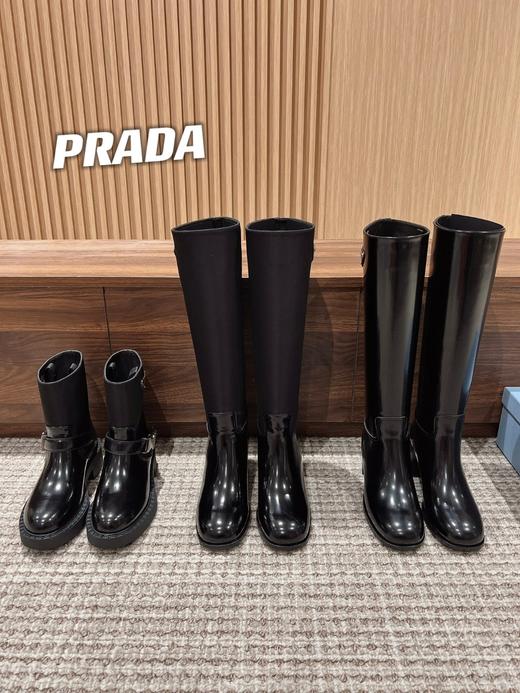 普拉达 骑士机车 长/短靴（DBG） 商品图2