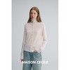 MAISON CECILE 两色|18针翻领/高领两穿软糯羊毛设计感针织开衫 商品缩略图2
